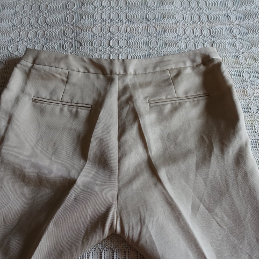 Stoffhose Hose Leinenhose Your 6th Sense, Gr. 40, beige