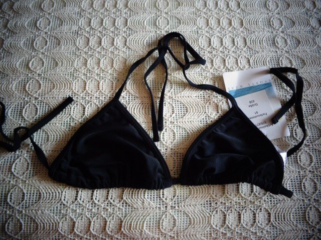 #Bademode Triangel - Bikini - Oberteil Gr. 36 schwarz NEU