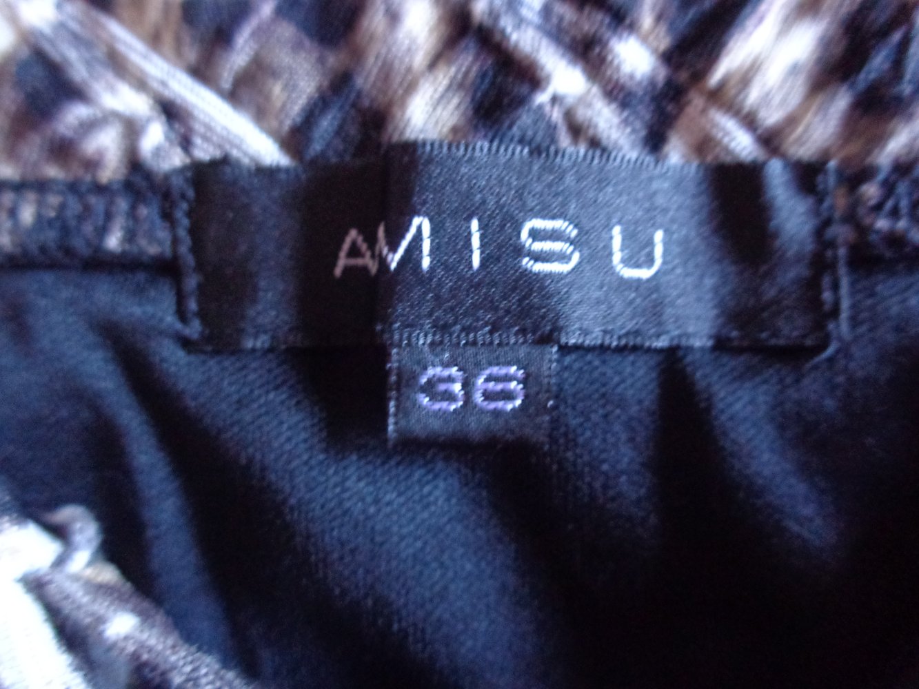 Vintage - Minikleid, Gr. 36 bzw. ca. Gr. S, Amisu