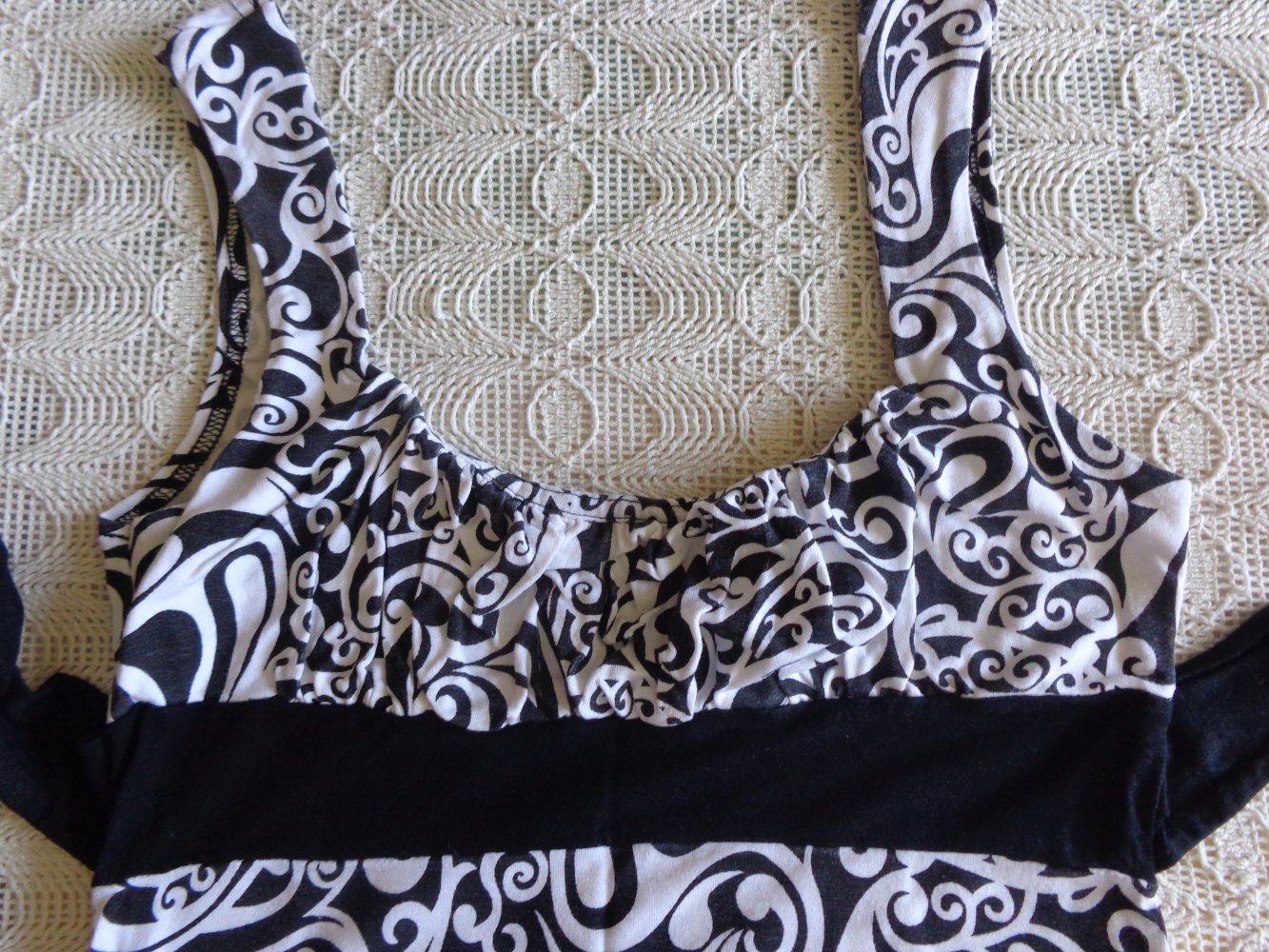 #Vintage - Neckholder, Top, Longtop, Kurzkleid, Gr. XS bzw. ca. Gr. 34, Clockhouse