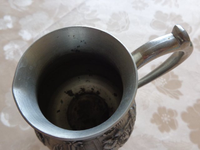 Vintage - Vase, Zinnvase, Deko - SKS Zinn 95 %
