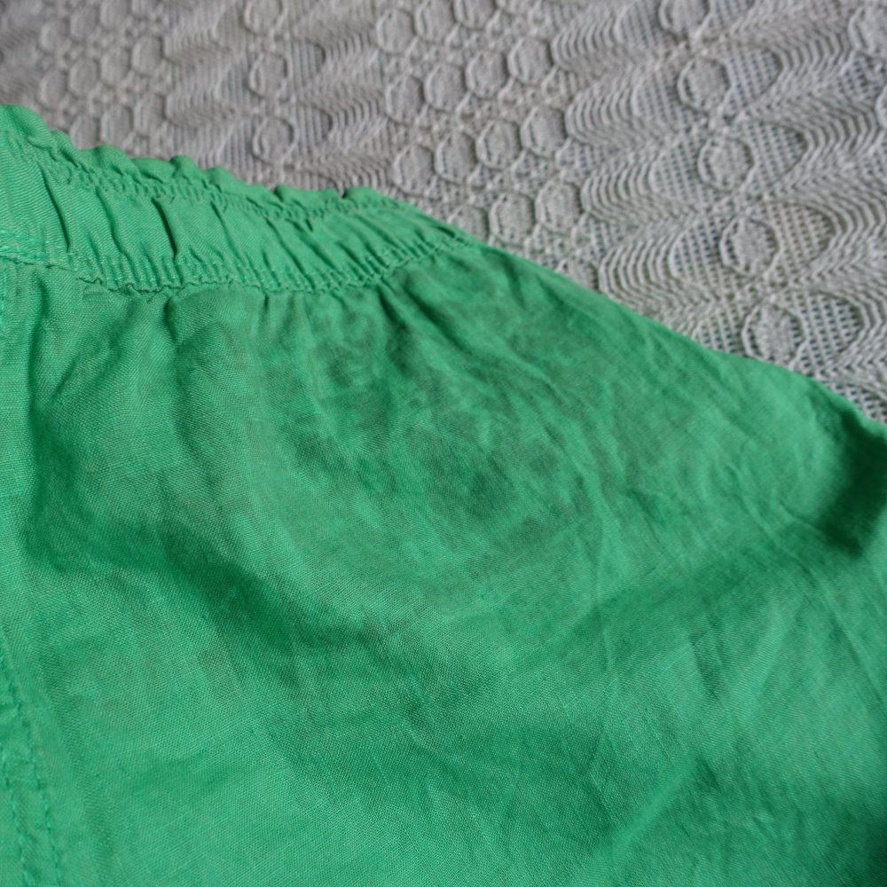 Shorts, Leinen-Shorts, Gr. M, grün, NEU, nicht getragen! aber 1x gewaschen