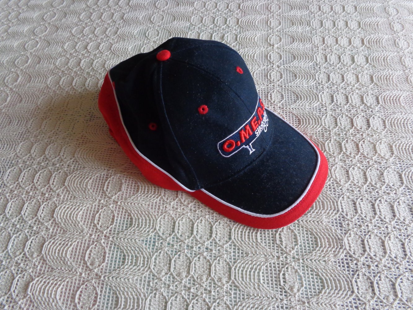 #Cappy, Schirmmütze, schwarz/rot, Unisex, Einheitsgröße