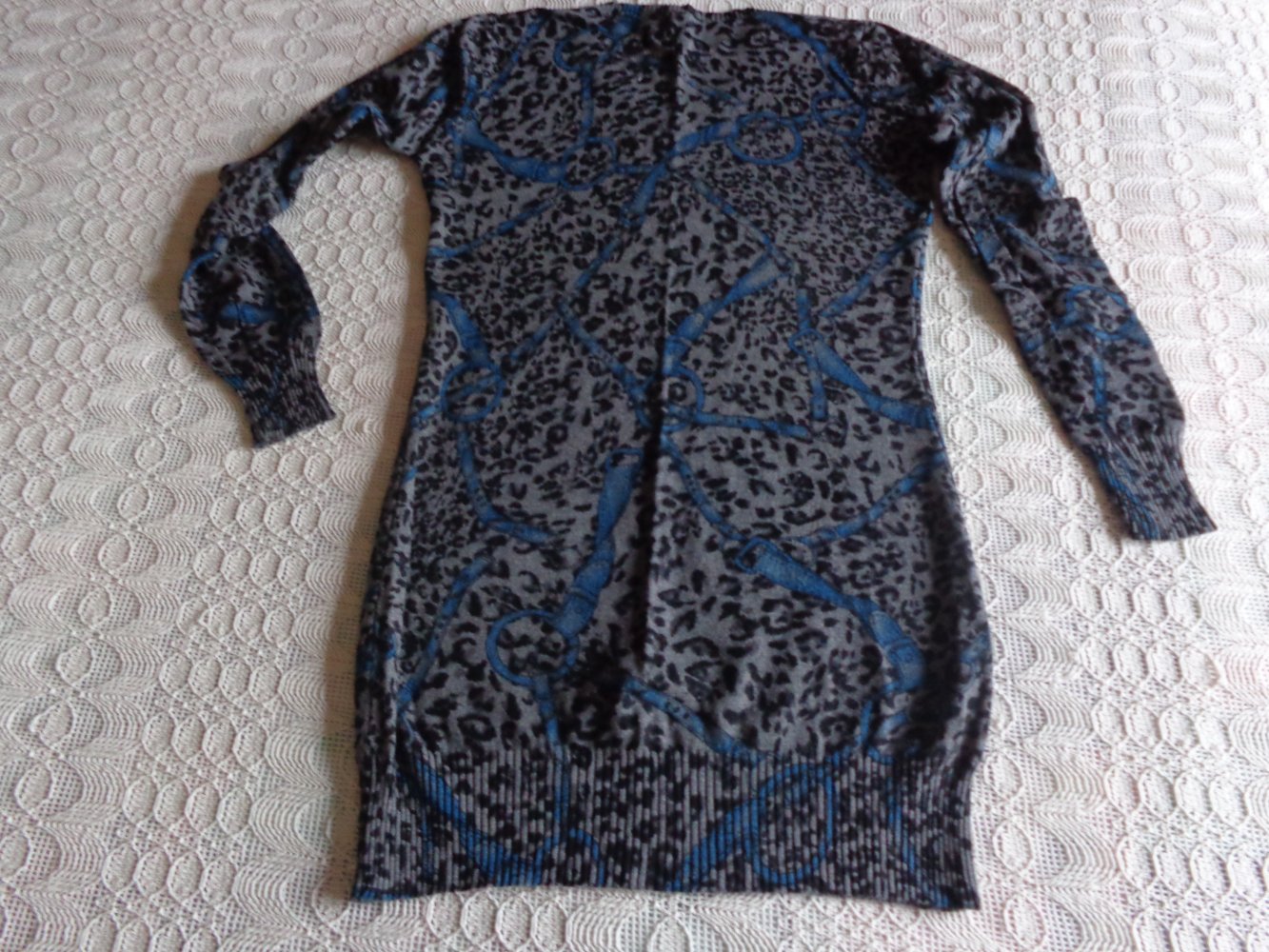 Vintage - Feinstrickpullover, Rollkragenpullover, Longpullover, Gr. S/M, ca. Gr. 36, C.M.P. 55