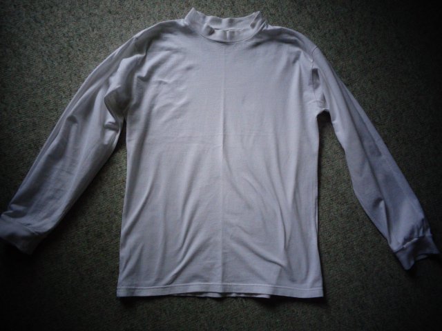 #Shirt / Langarmshirt / Unterziehshirt mit langen Ärmeln, Stehkragen, Gr. 158/164
