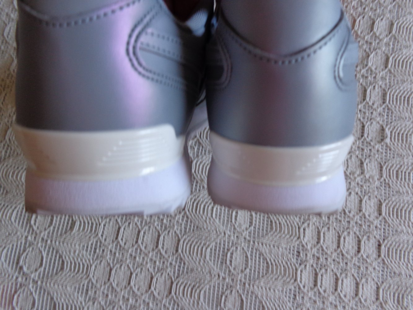 Sneaker, Turnschuhe, Reebok Royal Glide Ripple Clip Shoes, Gr. 40, grau/weiß