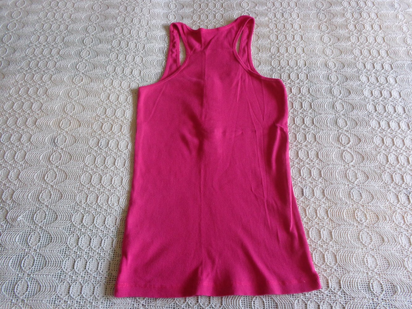 #Vintage - Top, Shirt, Rippenshirt, Gr. 32/34 bzw. ca. Gr. XXS/XS, bunt
