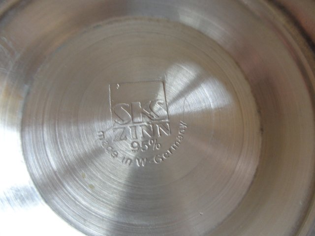 Vintage - Vase, Zinnvase, Deko - SKS Zinn 95 %
