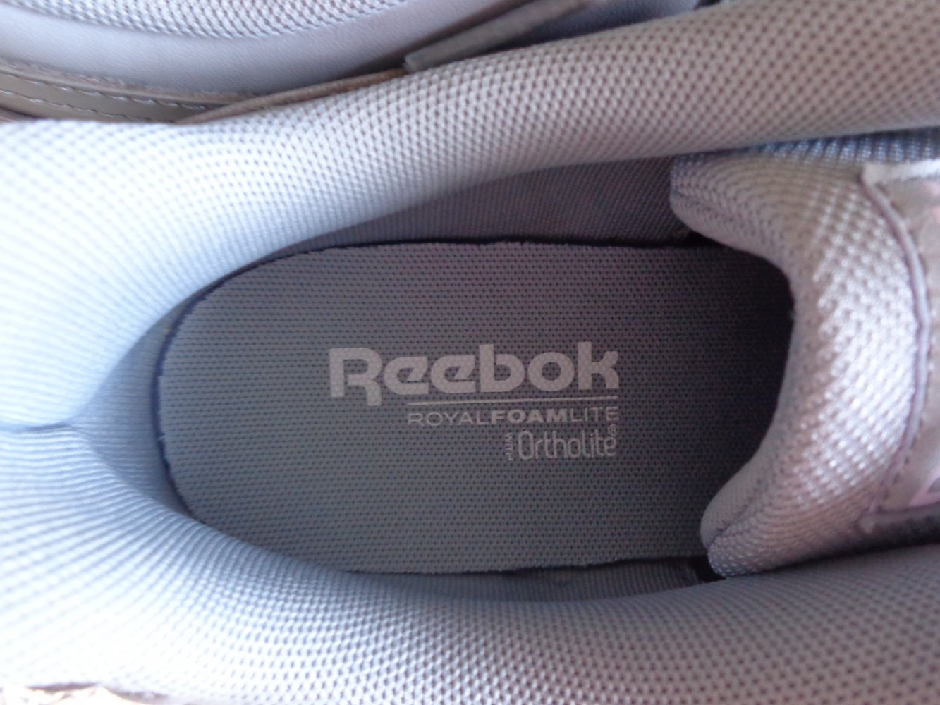 Sneaker, Turnschuhe, Reebok Royal Glide Ripple Clip Shoes, Gr. 40, grau/weiß