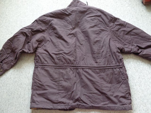 #Vintage - Herrenjacke Jacke Winterjacke Outdoorjacke Gr. 46/48 bzw. ca. Gr. S bordeaux/weinrot