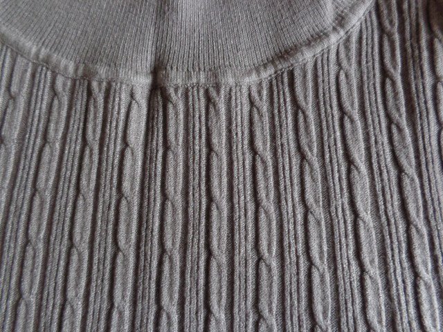 Feinstrickpullover, Rollkragenpullover, Longpullover, Gr. S/M bzw. ca. Gr. 36, khaki