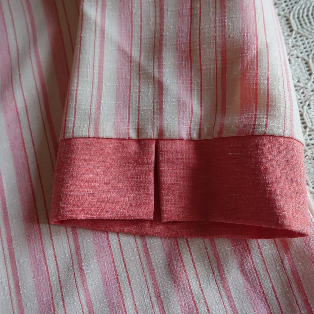 Set - 2-Teiler mit Leinenanteil, Bluse und Top, 3/4 Arm-Bluse, Blusenjacke, Top, Gr. XL ca. 48