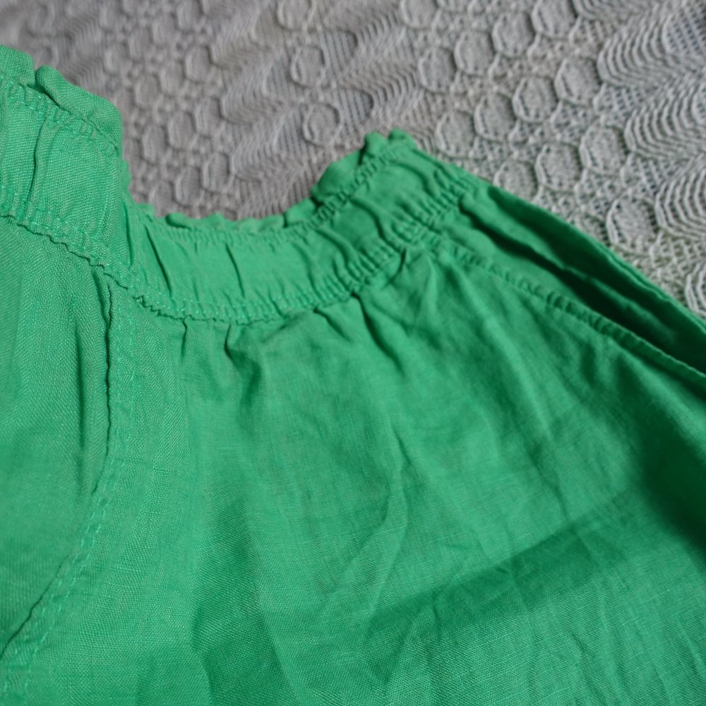 Shorts, Leinen-Shorts, Gr. M, grün, NEU, nicht getragen! aber 1x gewaschen