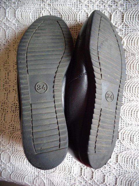 #Schuhe Mädchenschuhe Halbschuhe Gr. 34 Leder