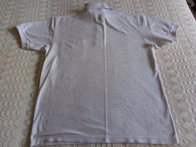 #Vintage - Herren - Poloshirt, Gr. 44/46 bzw. ca. Gr. M, hellgrau