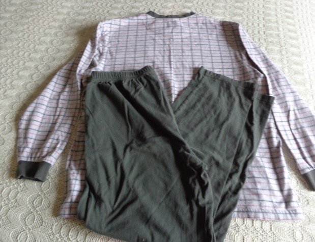 #Vintage - Pyjama, Schlafanzug, Herren, Gr. 48/50