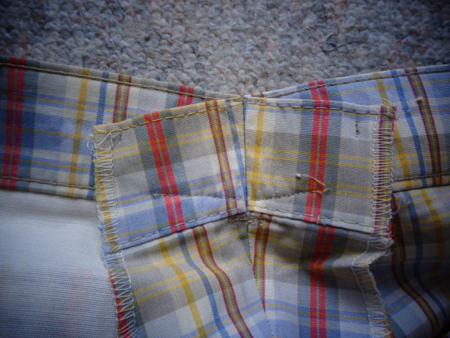 #Vintage Shorts Bermuda kariert für Herren ca. Gr. 44/46, ca. Herren S/M, evtl. auch für Frauen