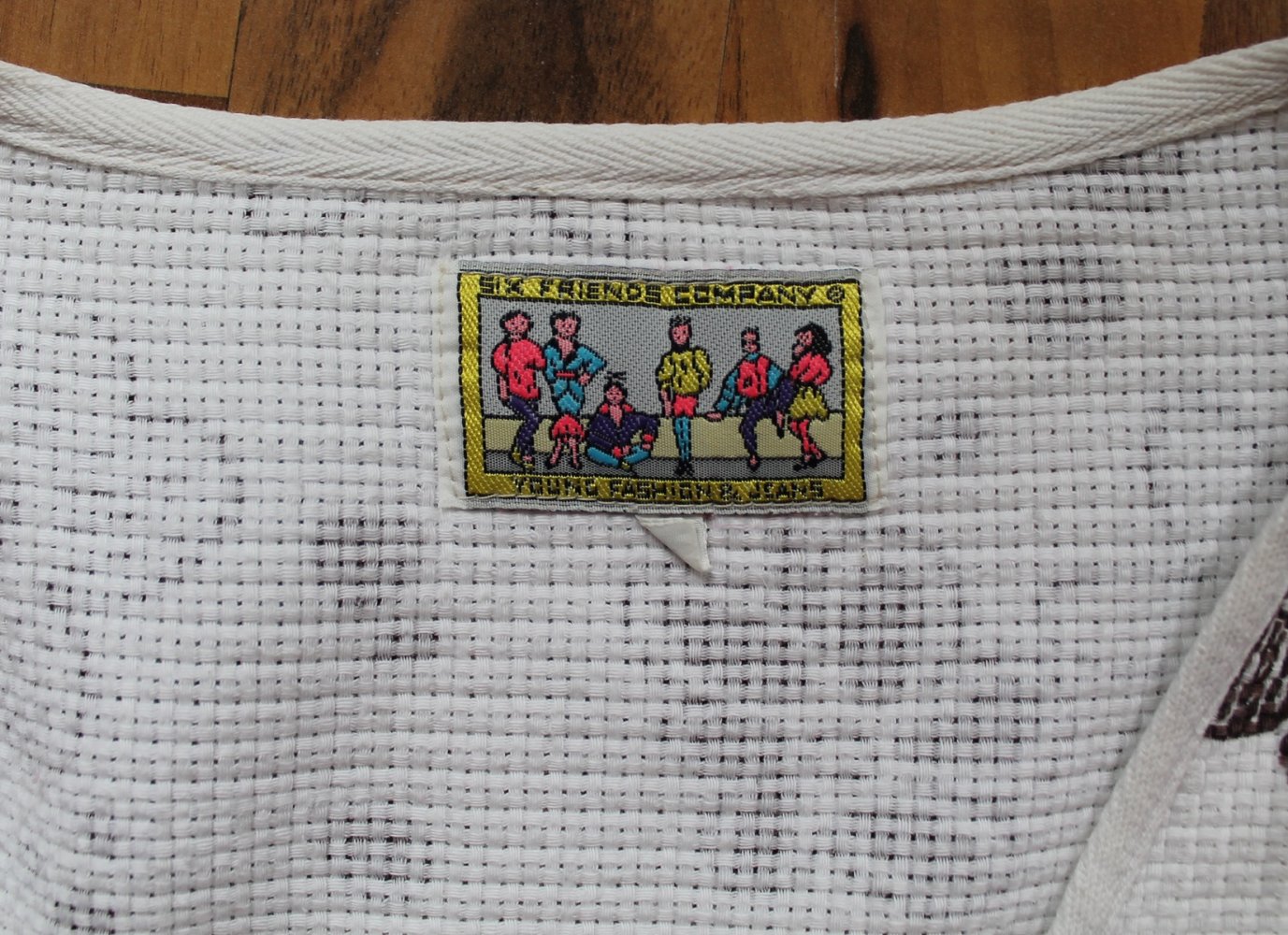 Hippie Weste Vintage Six Friends Company Gr. L / XL