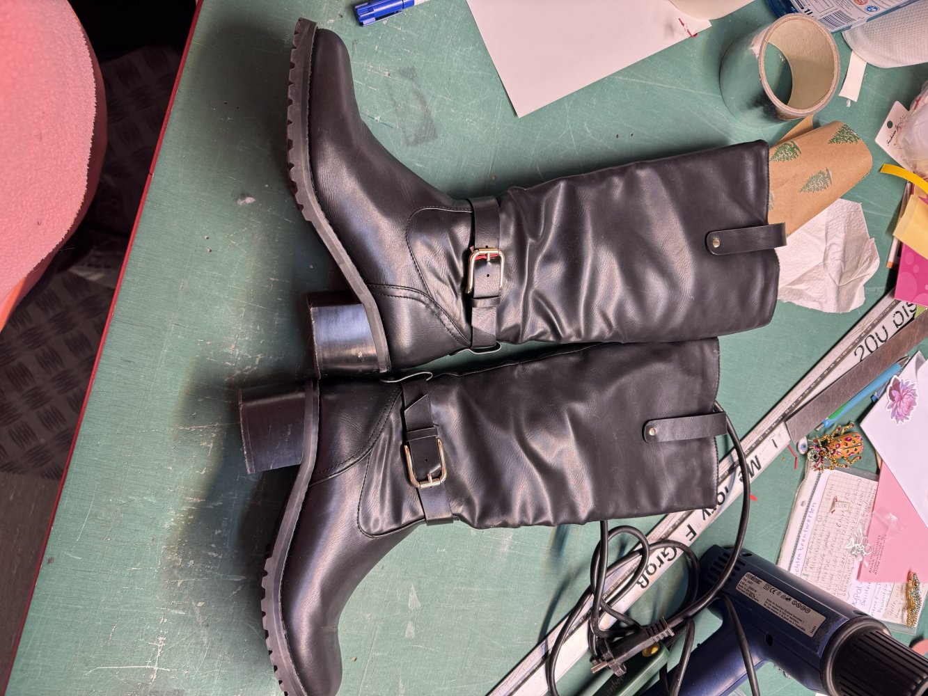 Stiefel schwarz 37
