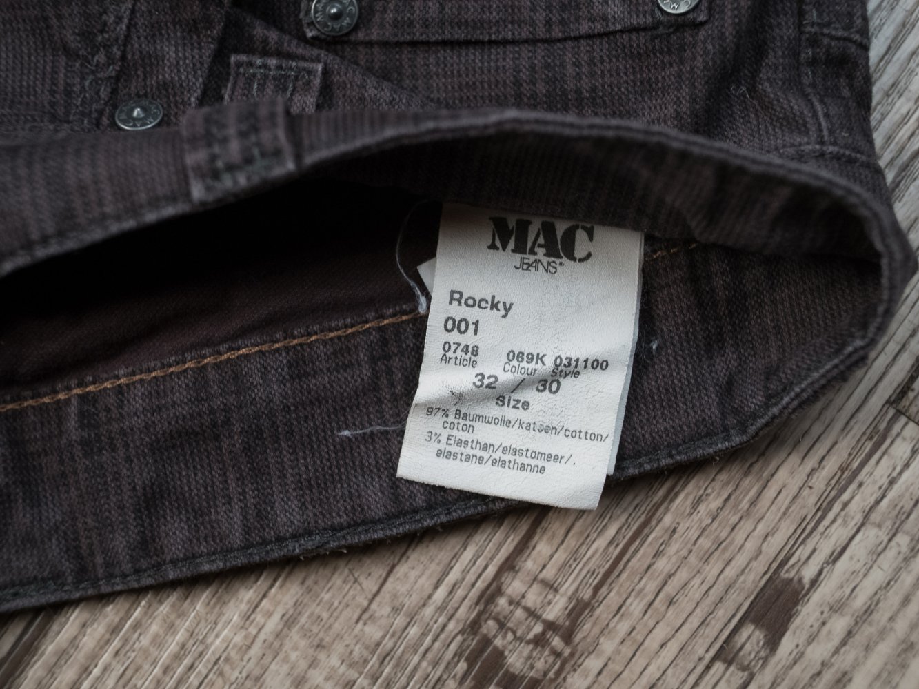 3 Hosen MAC 32/30