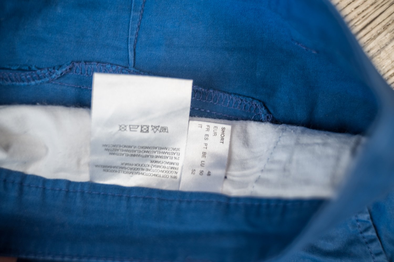 Chinos blau 48