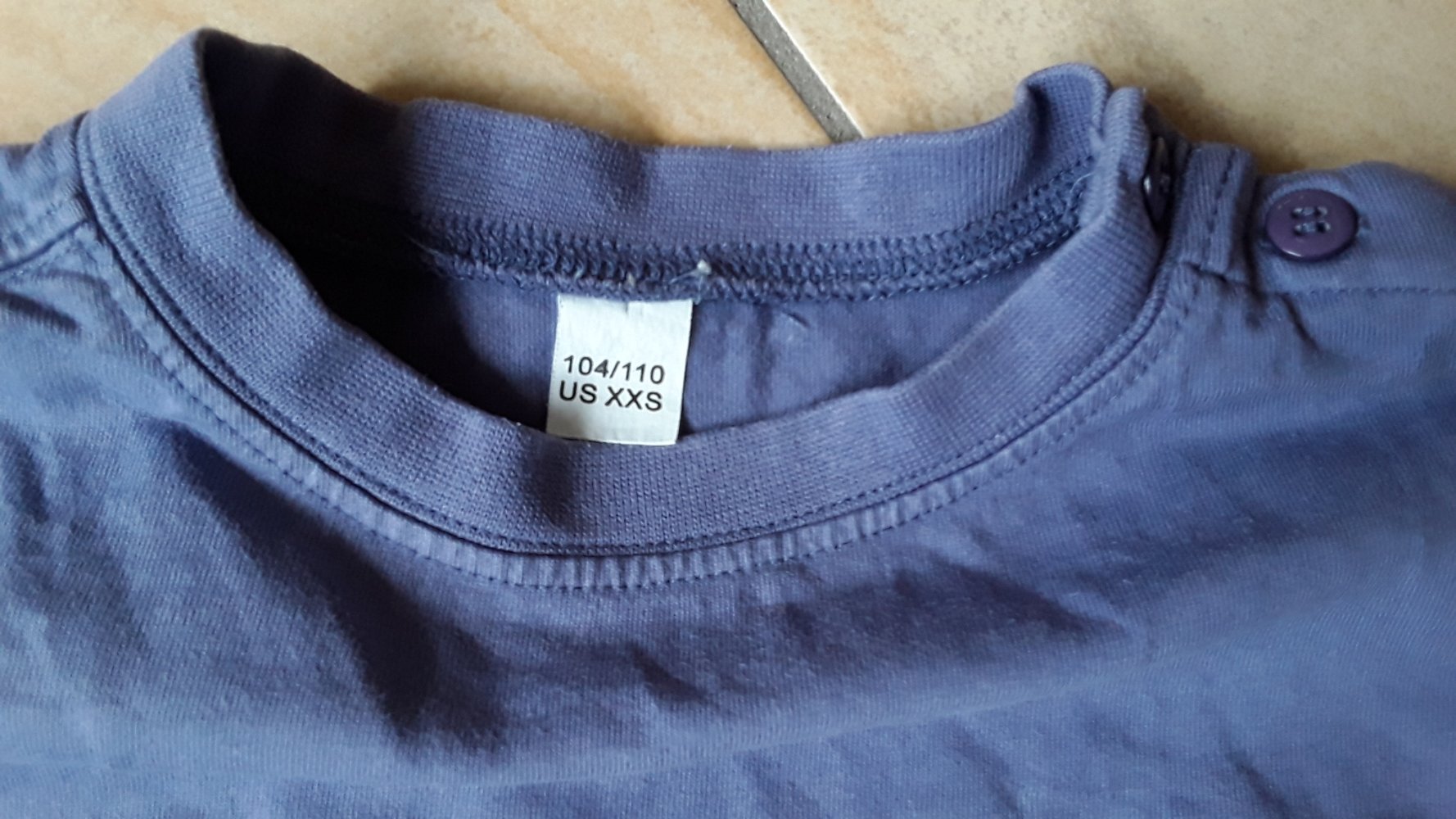 Langarmshirt in Gr. 104/110