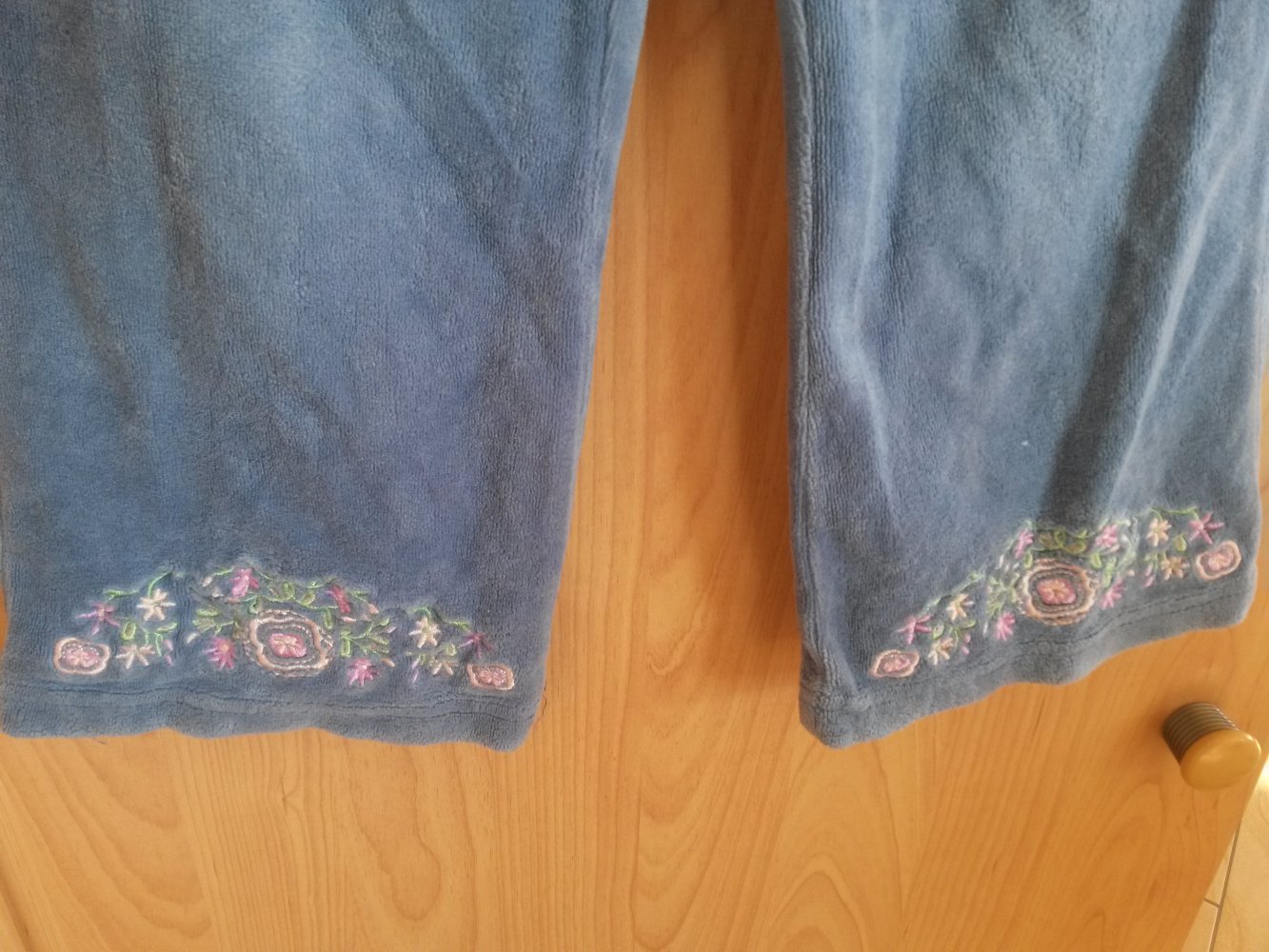 blaue Hose/ Jogginghose Gr. 92/98 von bonbini