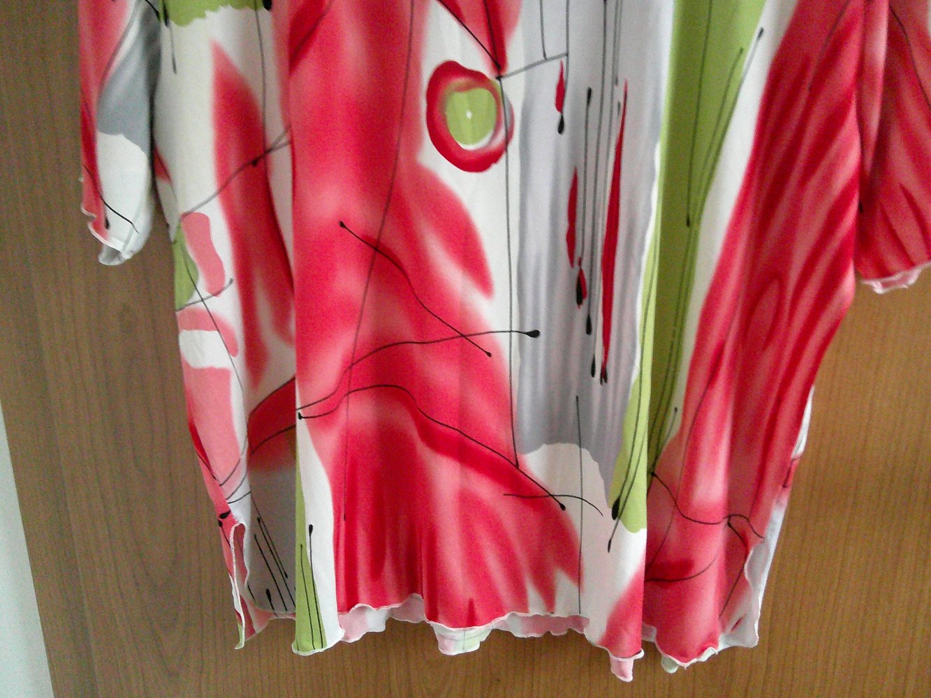 gemustertes T-Shirt Gr. XXXL