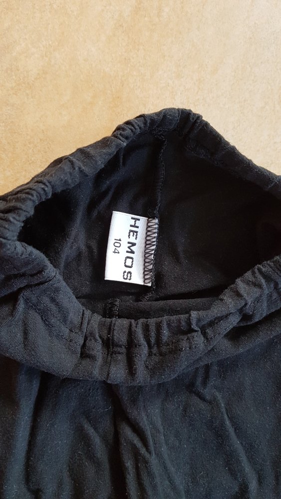 schwarze Leggings Gr. 104