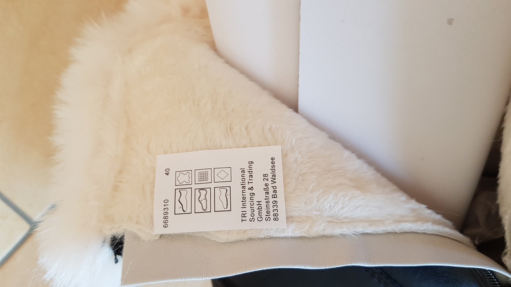 neue warme Stiefletten Gr. 40 von Tri international
