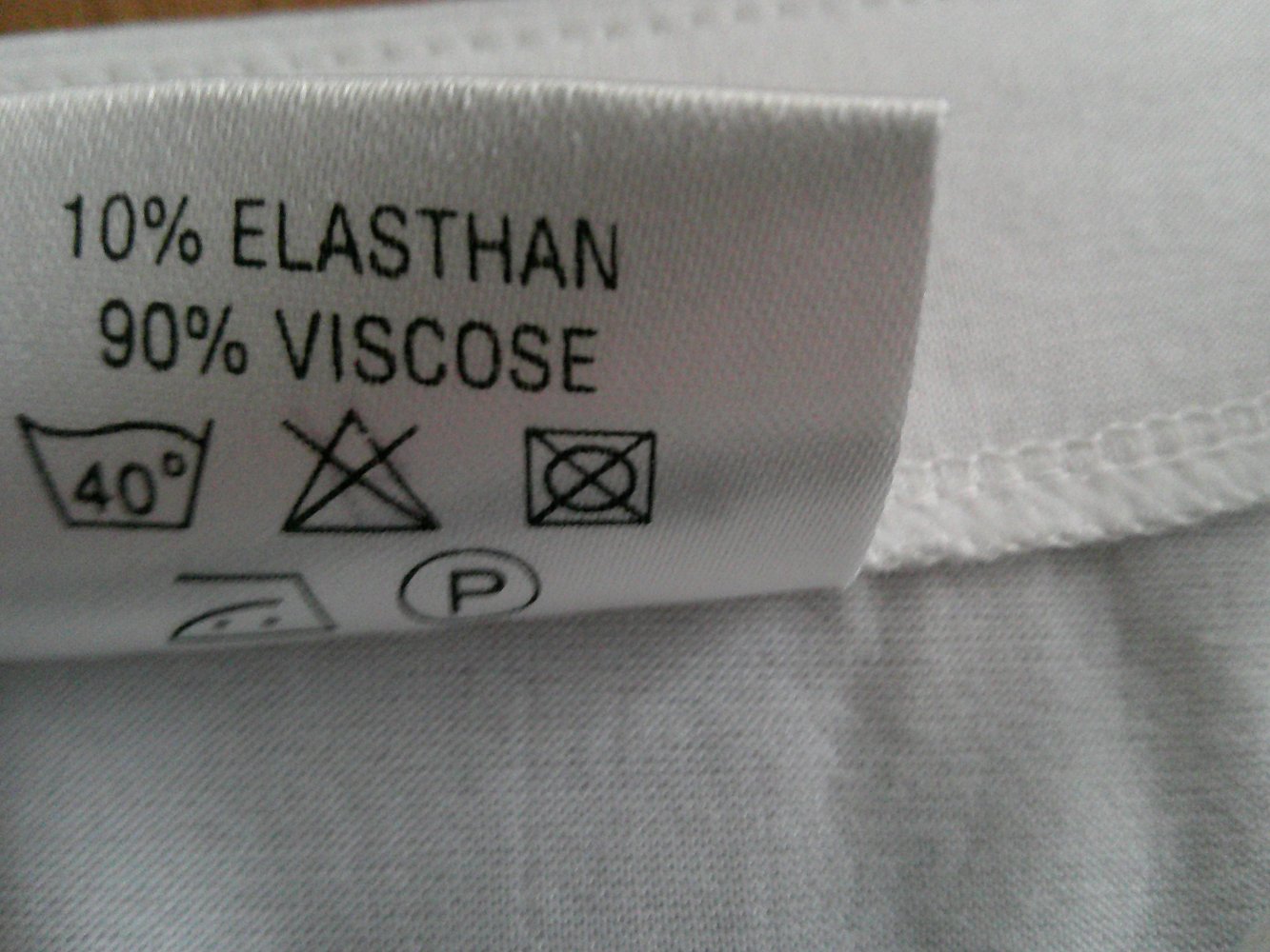 weißes T-Shirt Gr. XXXL