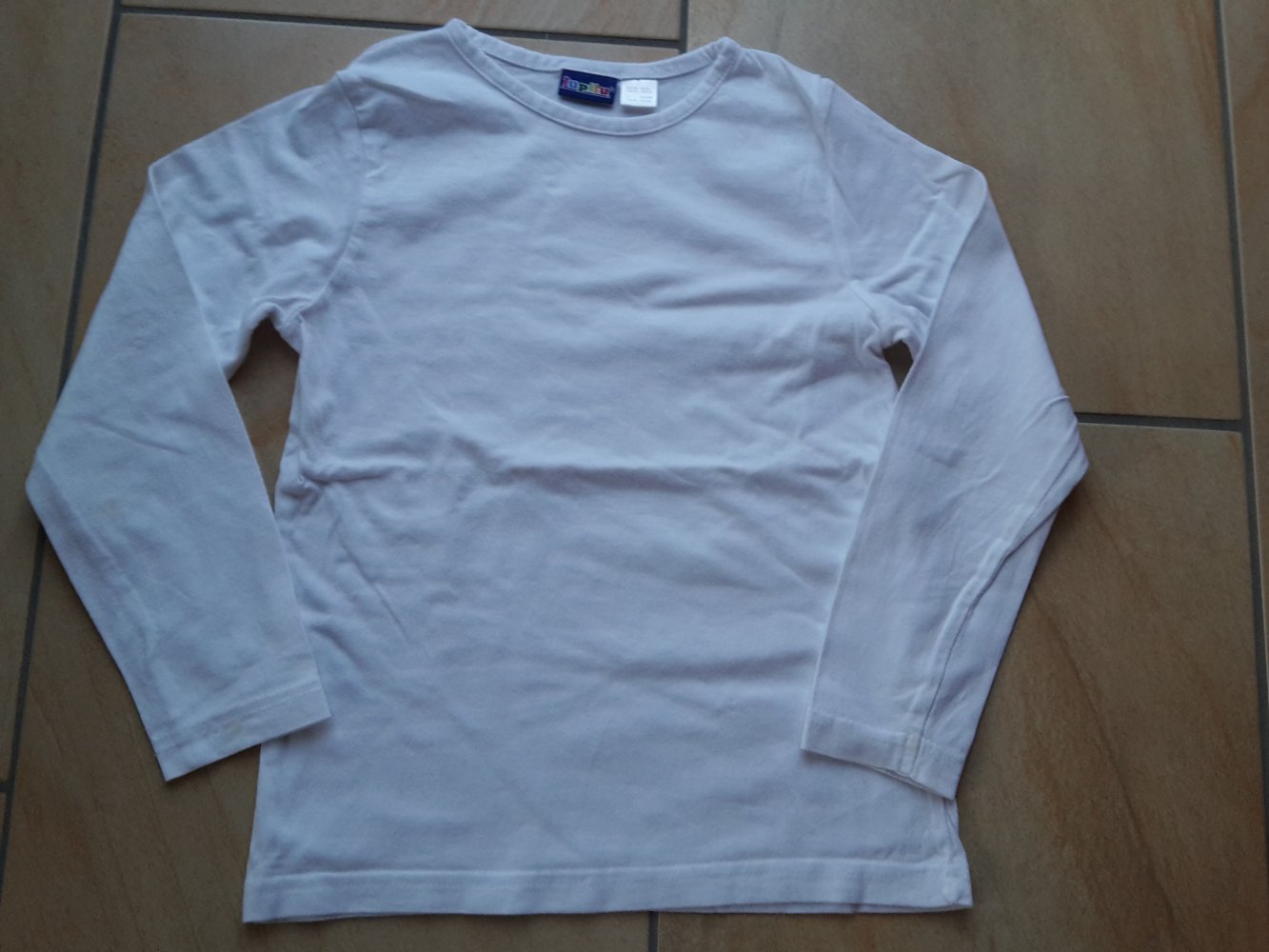 weißes LAShirt in Gr. 110/116 