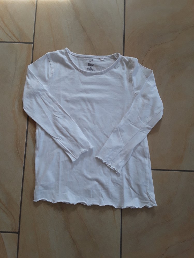 weißes LAShirt 128