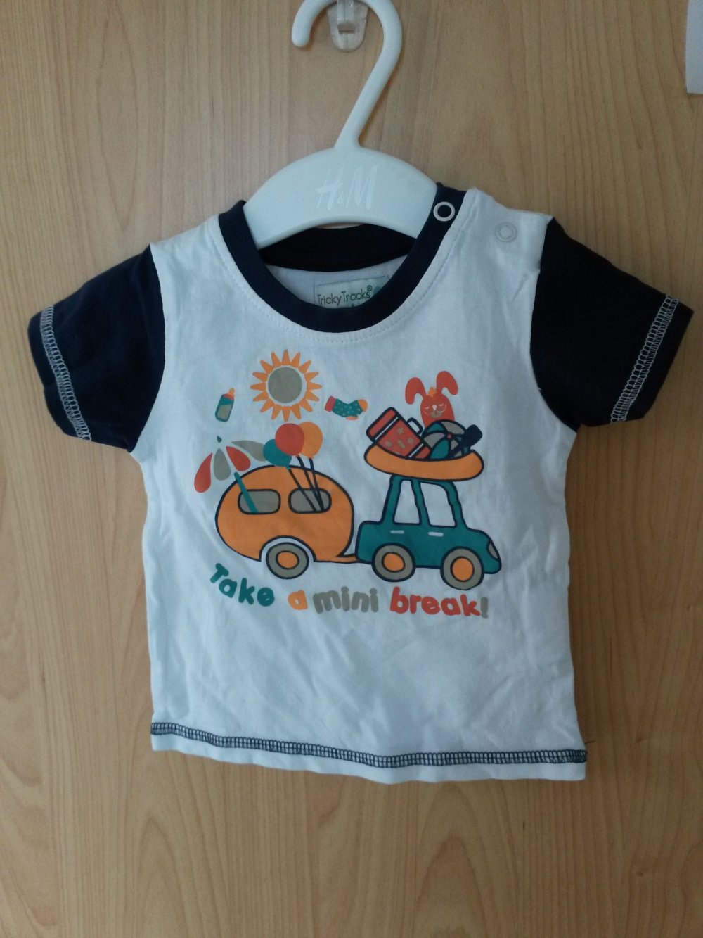 schönes T-Shirt in Gr. 74 von TrickyTracks