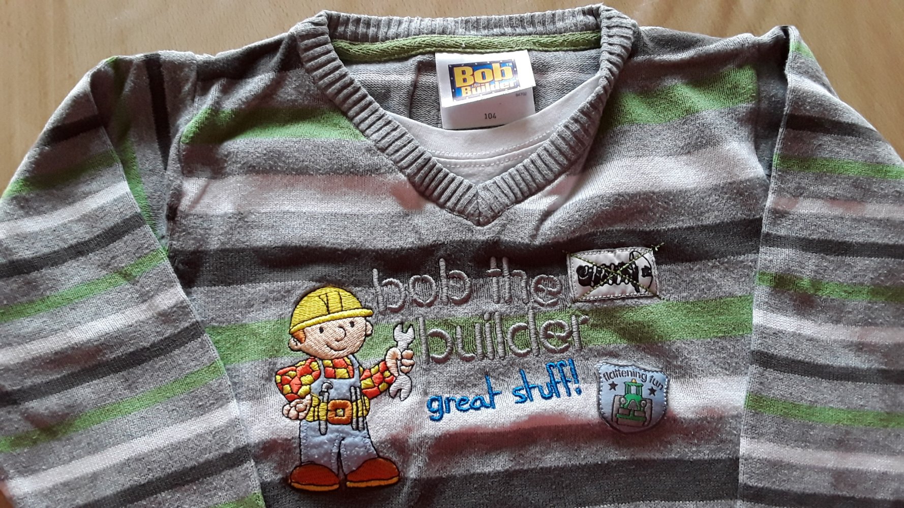 toller Pullover Bob der Baumeister in Gr. 104 