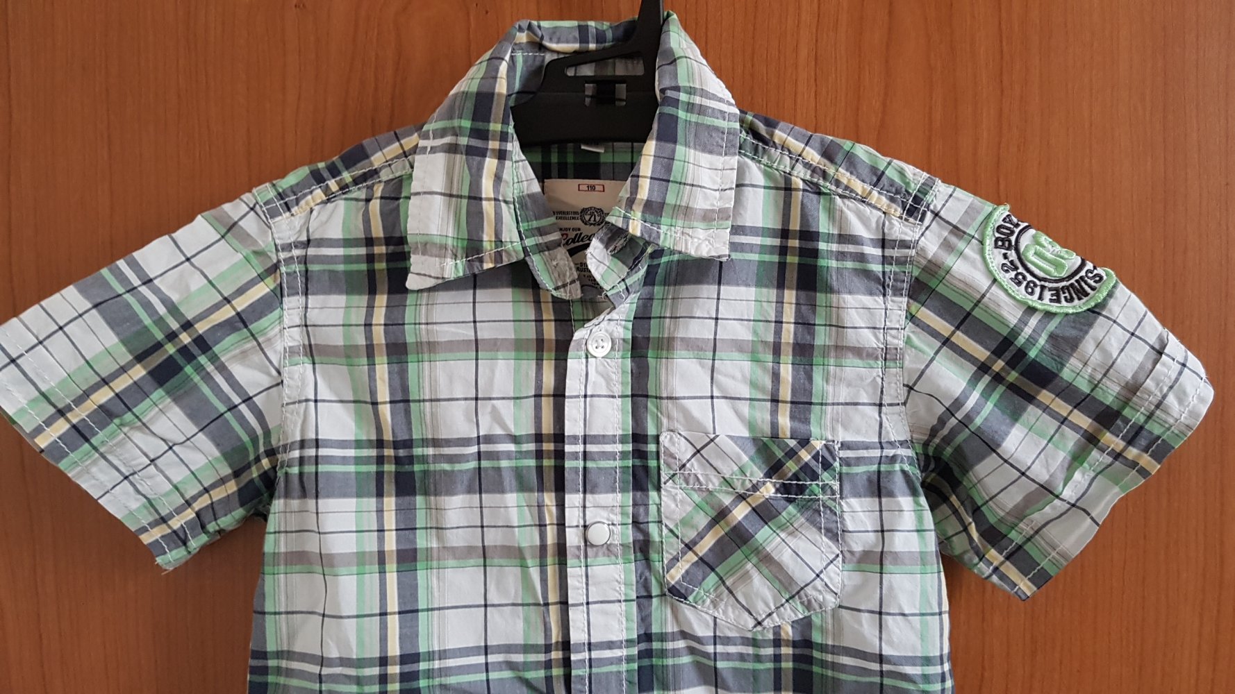 kariertes Hemd Gr. 110 von C&A