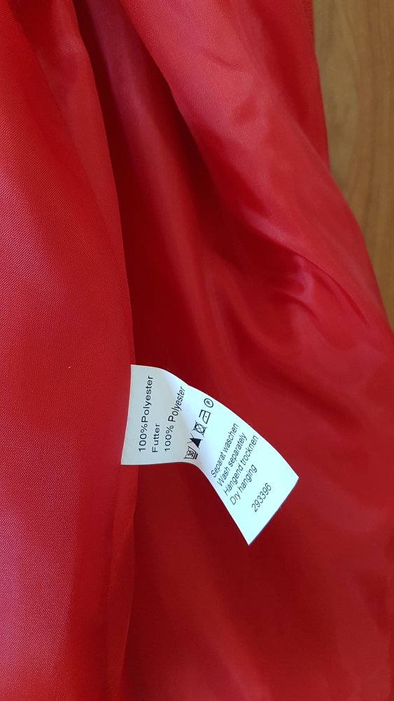 rote Steppjacke Gr. 52 Donna Stella 