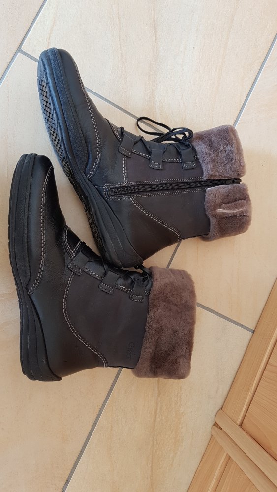 gefütterte Stiefletten Gr. 39 von Caprice selten getragen