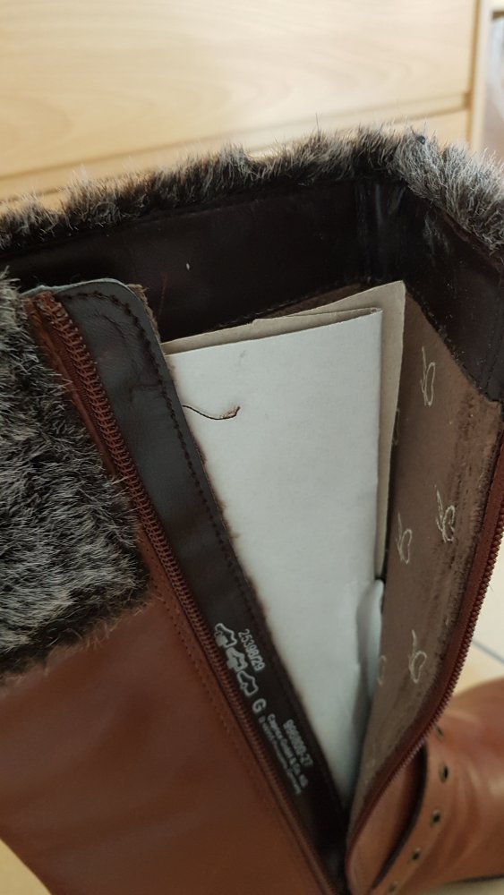 neue braune Stiefel Gr. 40 (6,5) von Caprice
