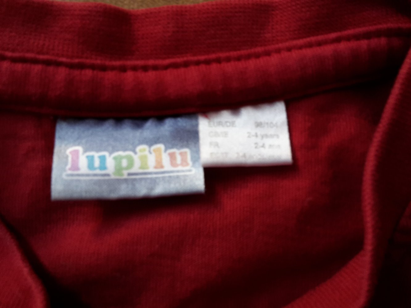 schönes LAShirt mit Glitzer in Gr. 98/104