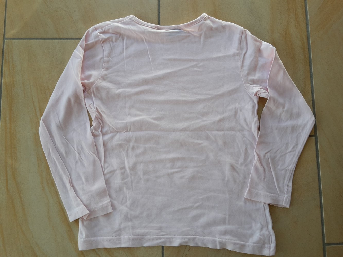 rosafarbenes LAShirt in Gr. 110/116 
