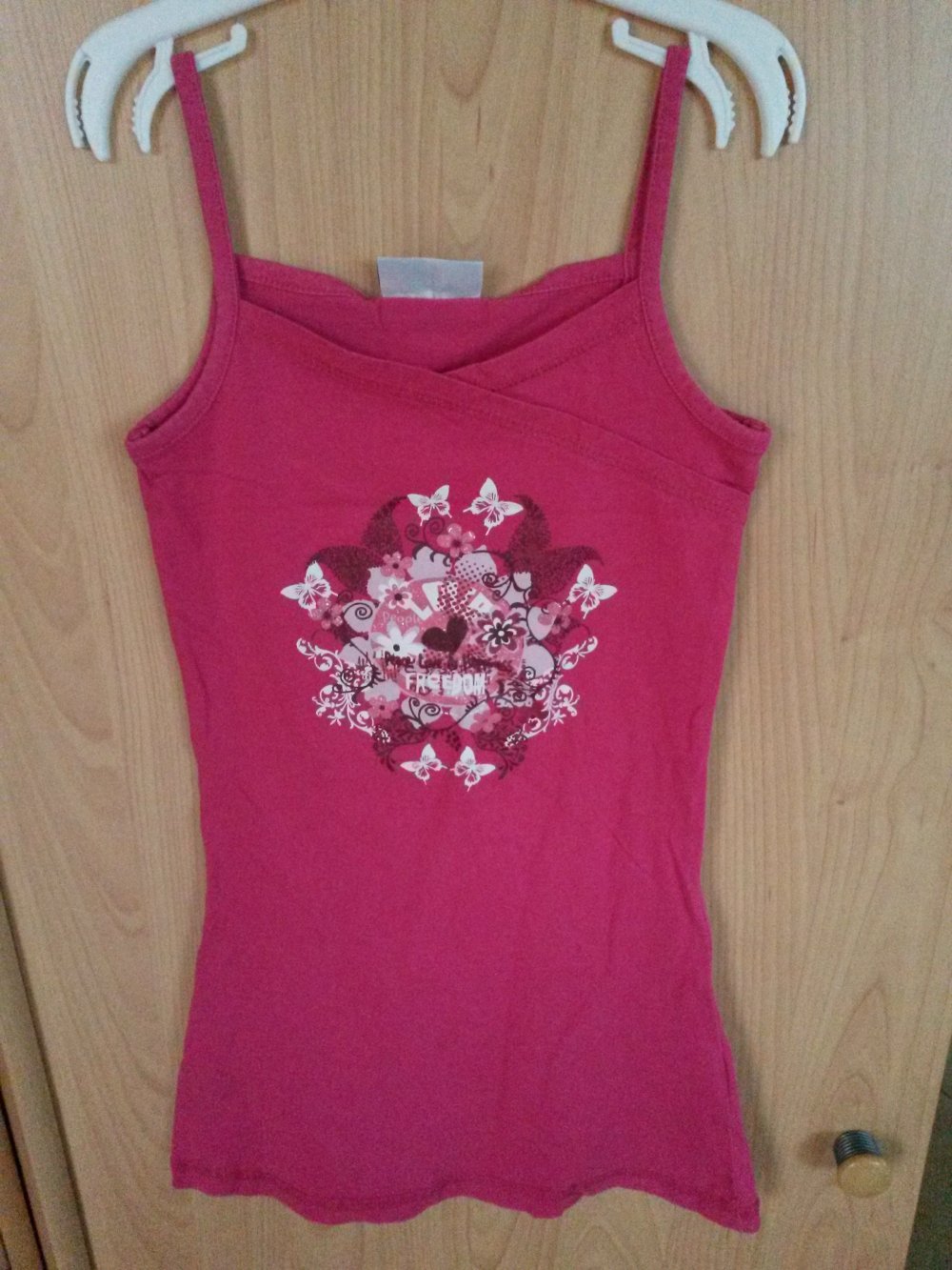 pinkfarbenes Kleid in Gr. 110