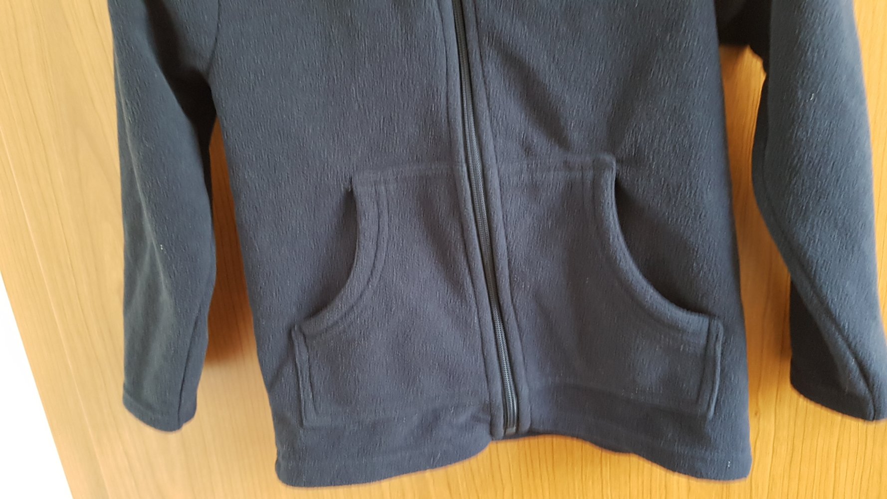 blaue Fleecejacke Gr. 116 von Blue Seven