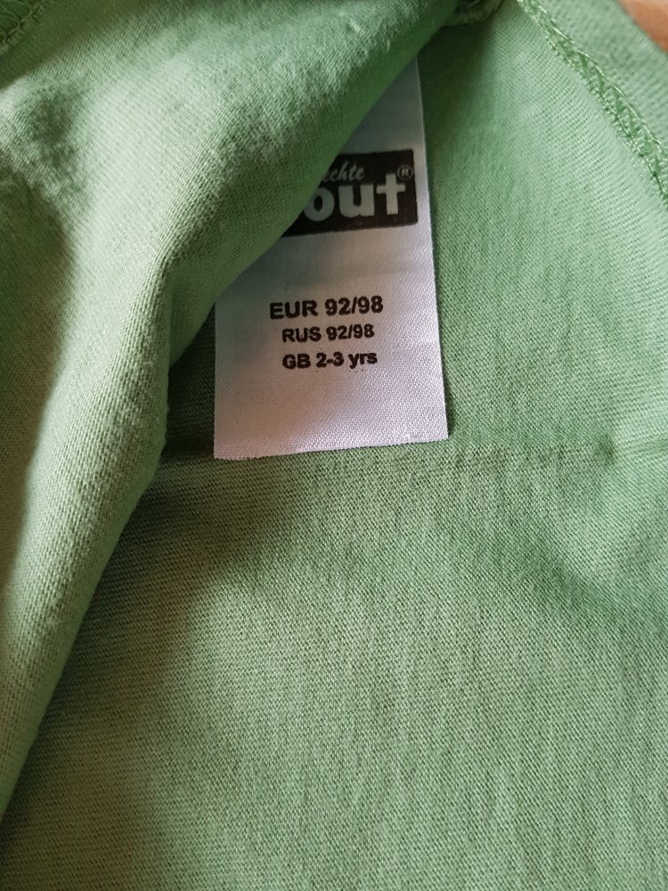 khakifarbenes T-Shirt in 92/98 von Scout