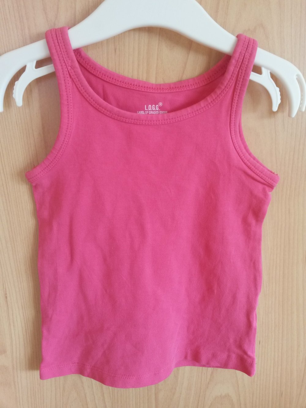 pinkfarbenes Top in Gr. 86/92 von H&M