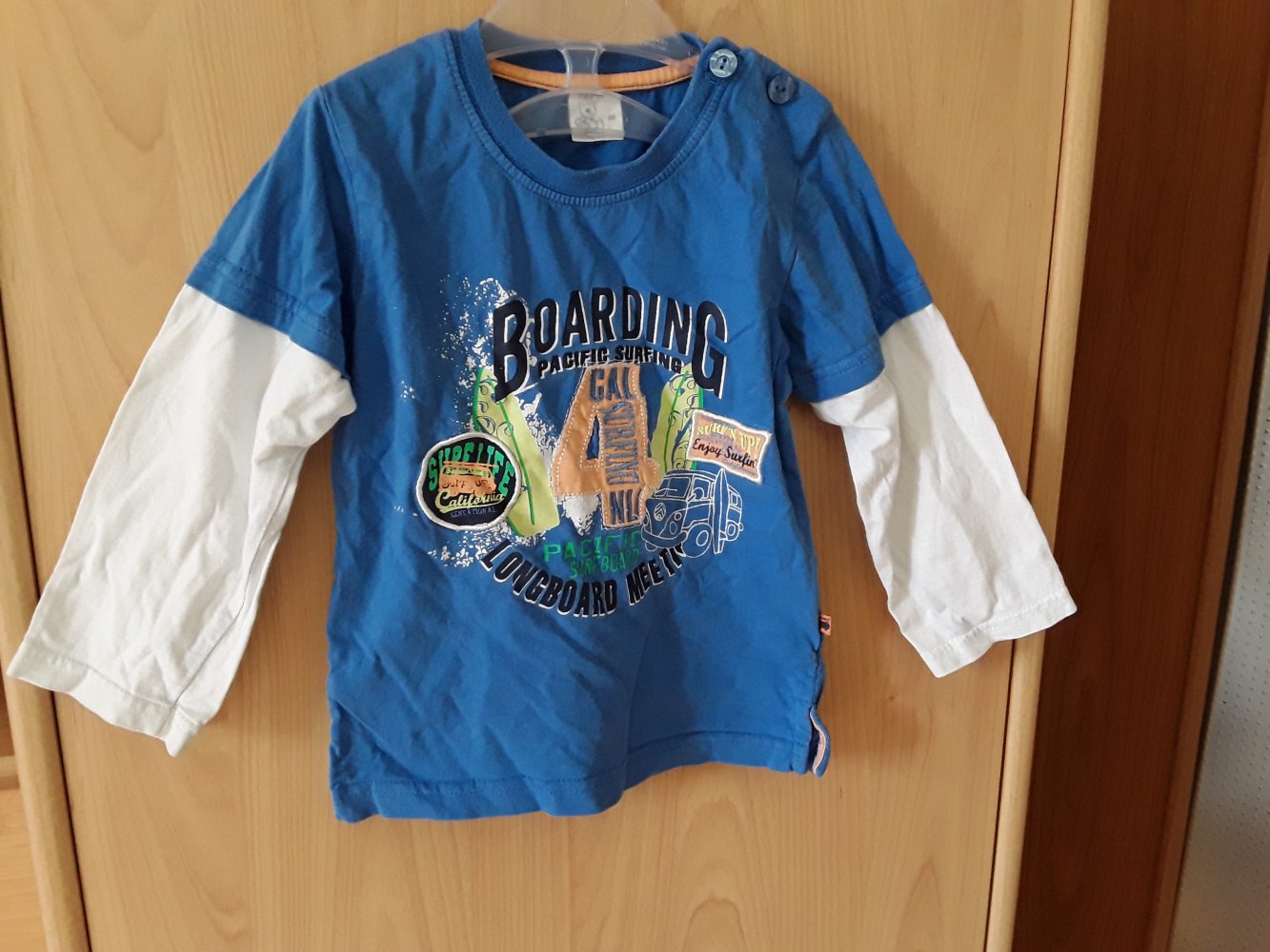 Langarmshirt in Gr. 86 