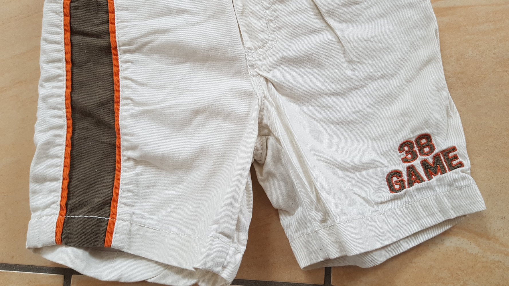 beige Shorts Gr. 98 Port Louis Kids