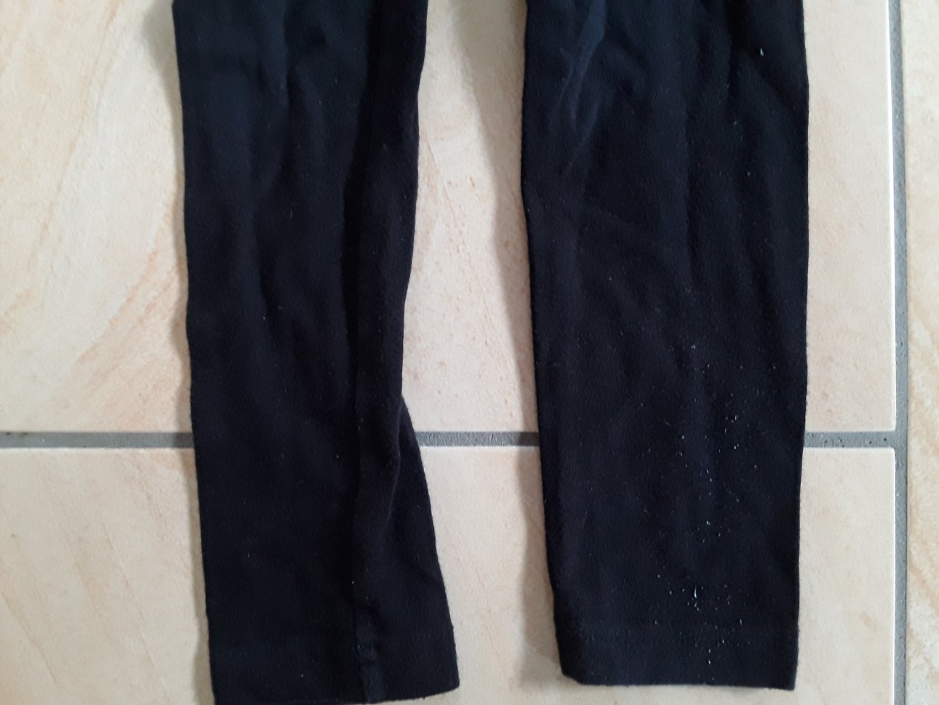 schwarze Leggings 104 