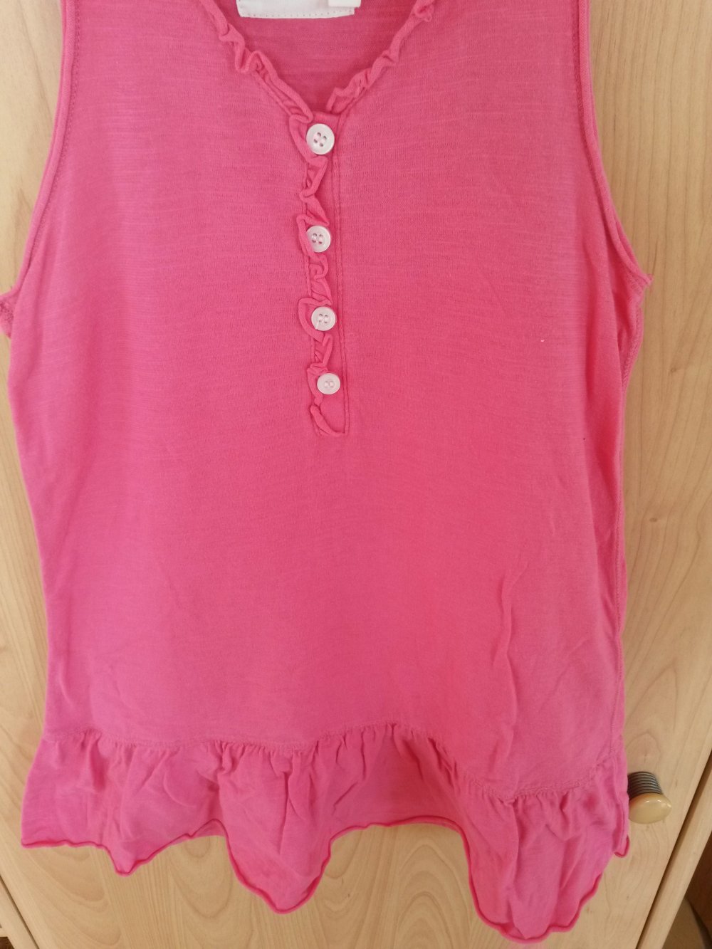 pinkfarbenes Kleid in Gr. 110/116 von H&M