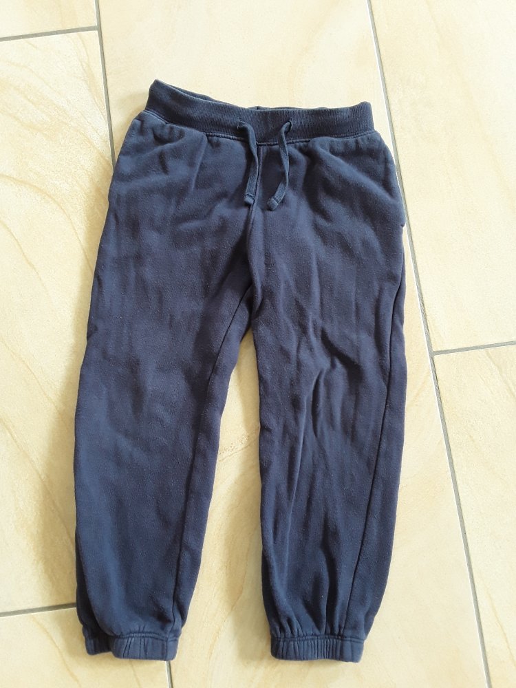 dunkelblaue Jogginghose in Gr. 98/104